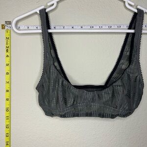 Urban Outfitters Gray Plaid Bralette